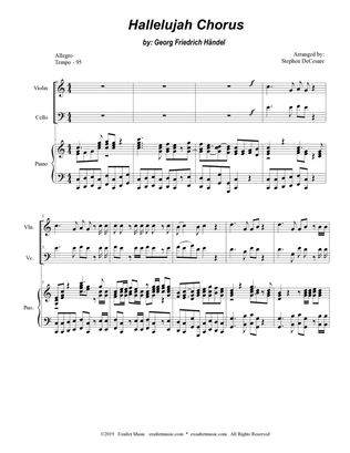 Hallelujah Chorus (Duet for Violin and Cello)