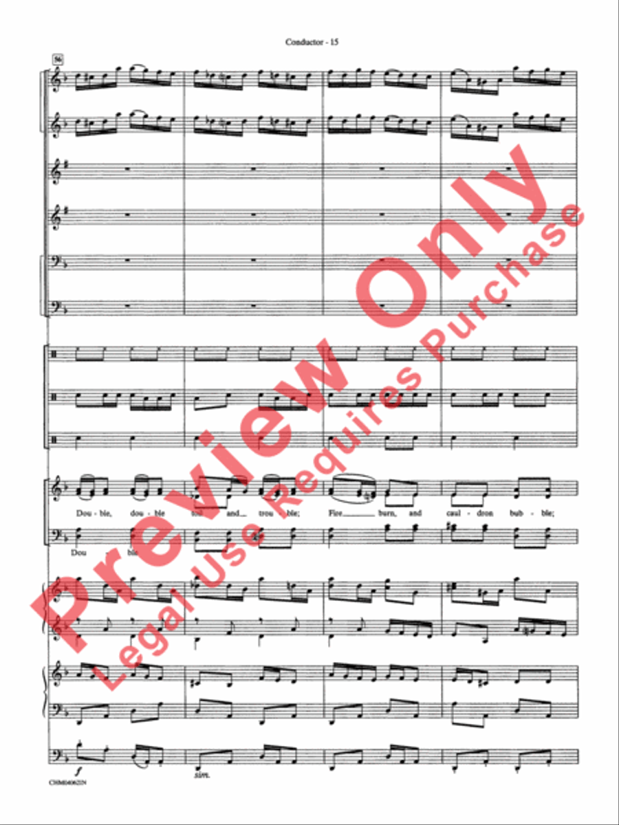 Double Trouble Choir scores gallery preview page 16