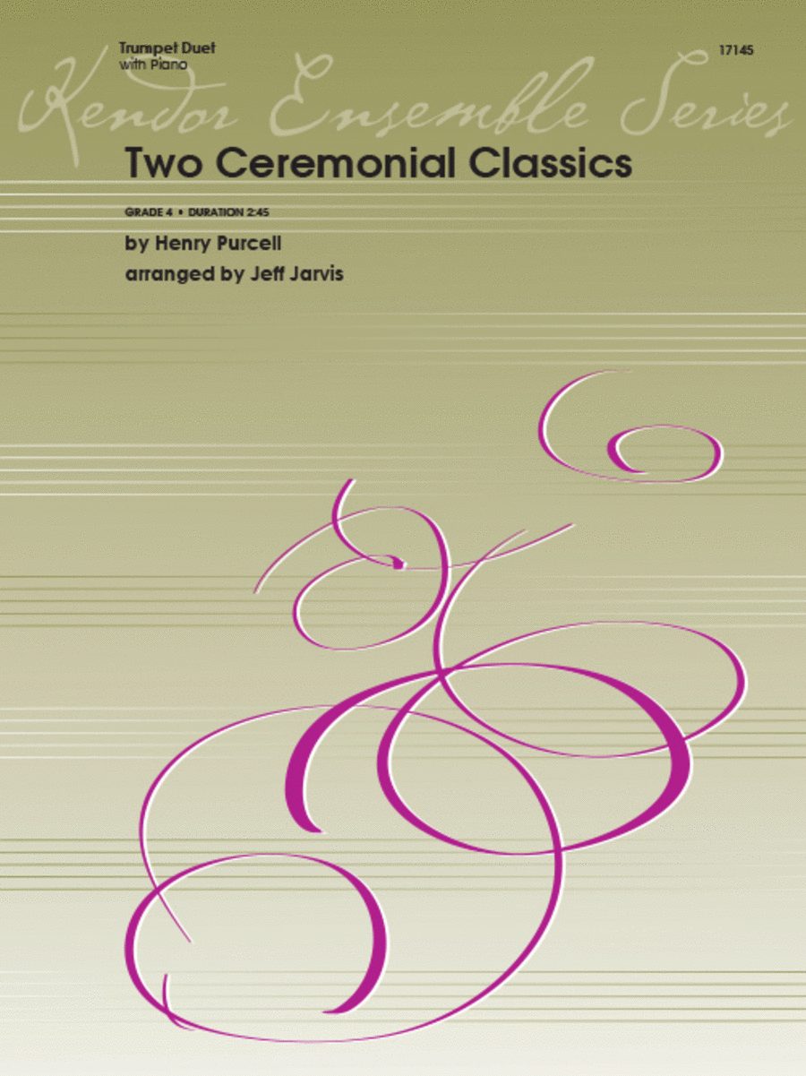 Two Ceremonial Classics Trumpet Duet scores gallery preview page 1