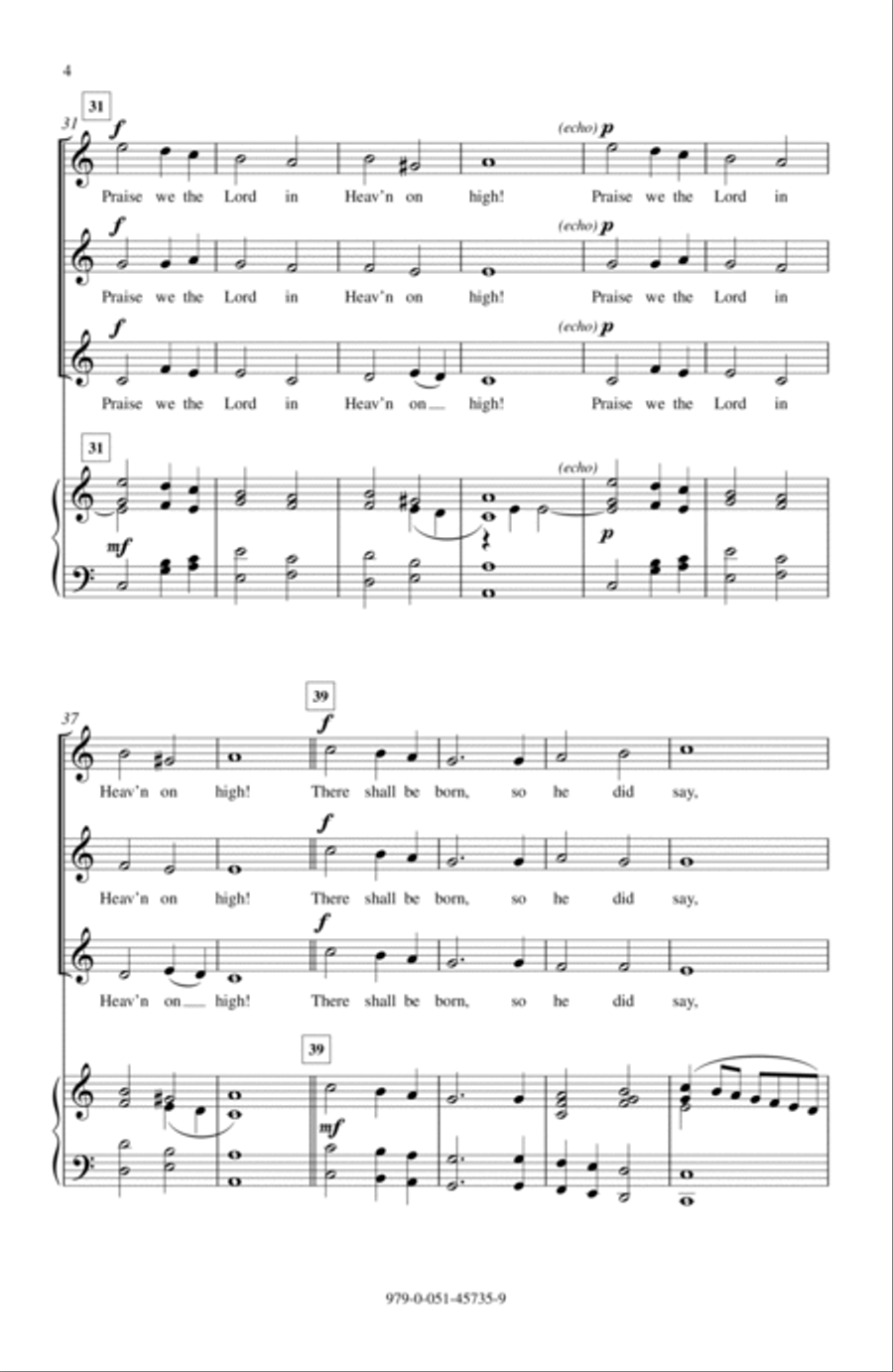 Three Noels Three Noels SSA scores gallery preview page 3