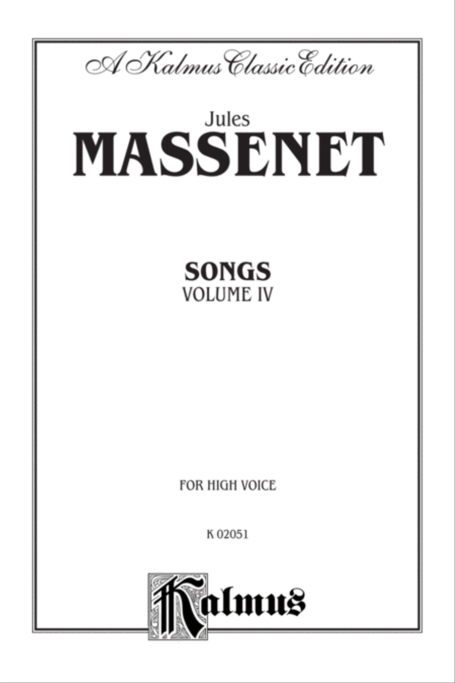 Songs, Volume 4 Songs, Volume 4 Voice scores gallery preview page 2