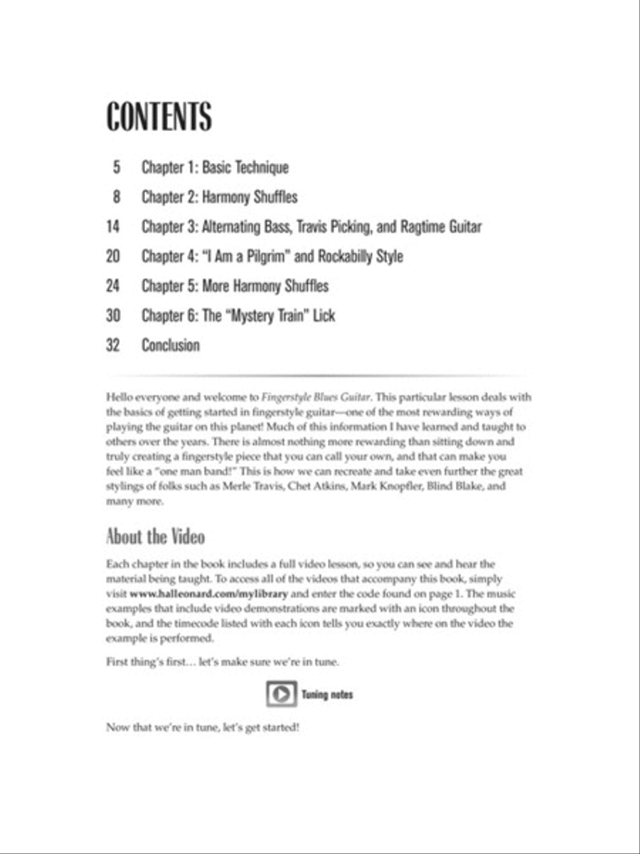 Arlen Roth Teaches Fingerstyle Guitar Acoustic Guitar scores gallery preview page 2