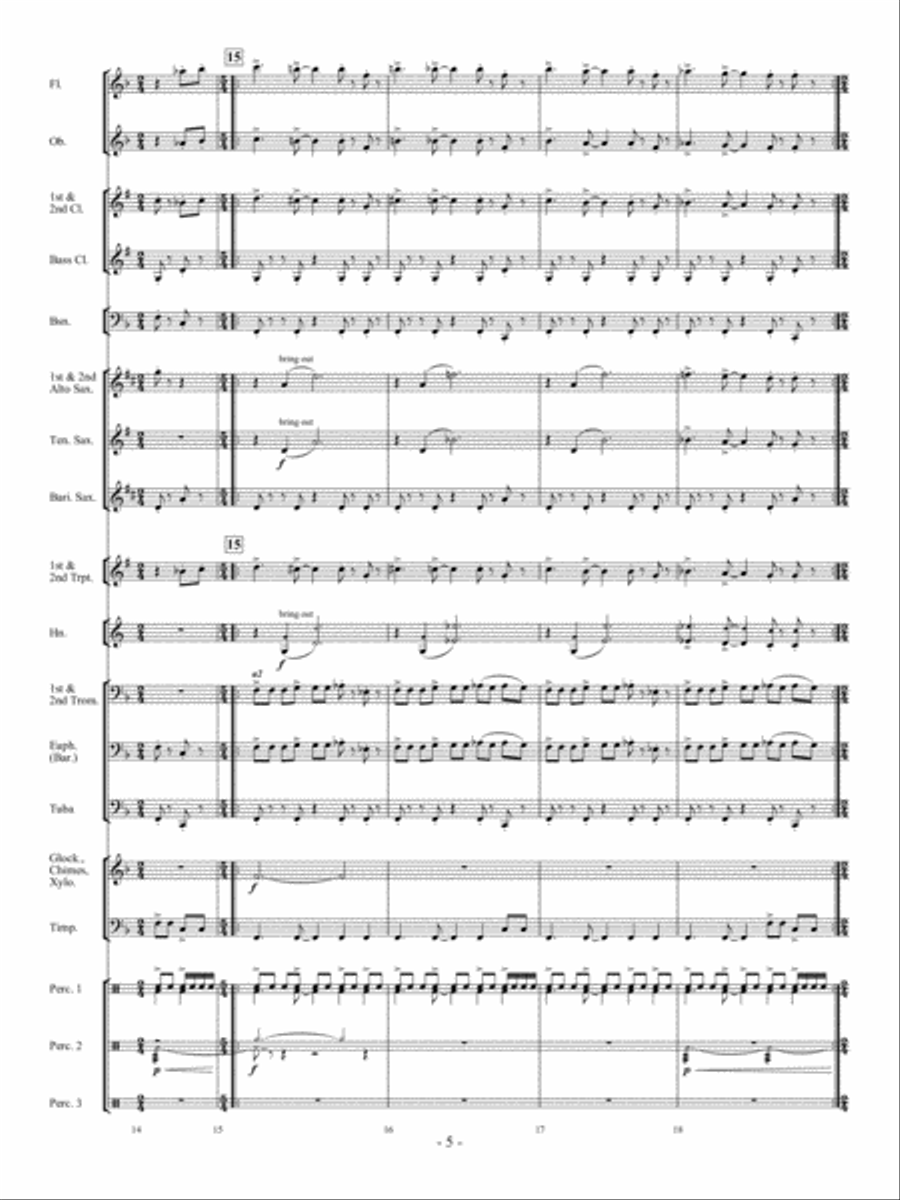 Zoom! Concert Band scores gallery preview page 4