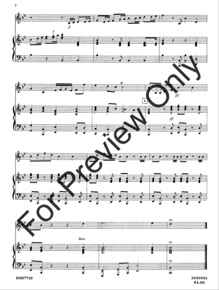 Hallelujah From Messiah Hallelujah From Messiah B-Flat Trumpet scores gallery preview page 5
