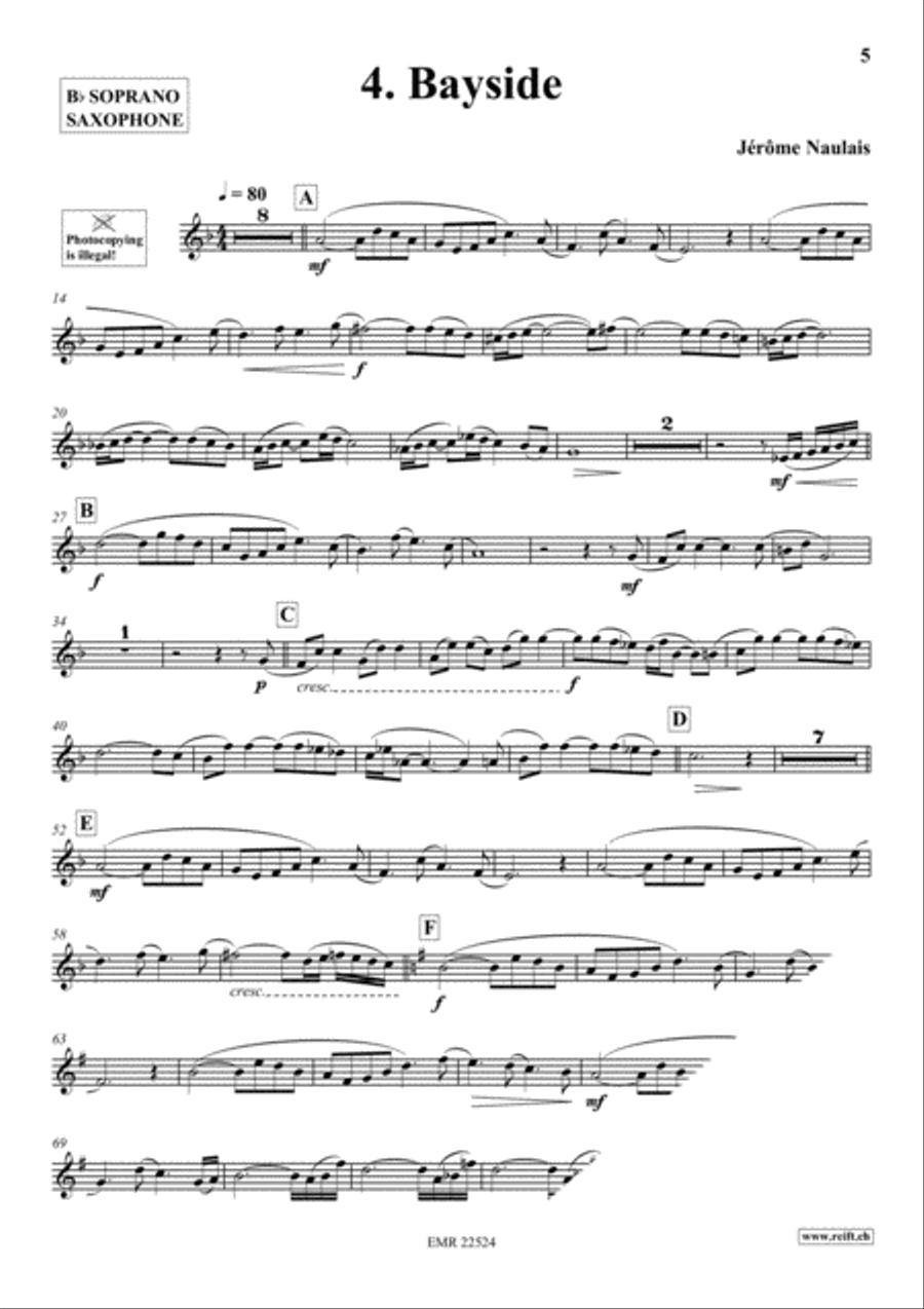 Play With Your Band Volume 1 Soprano Saxophone scores gallery preview page 6