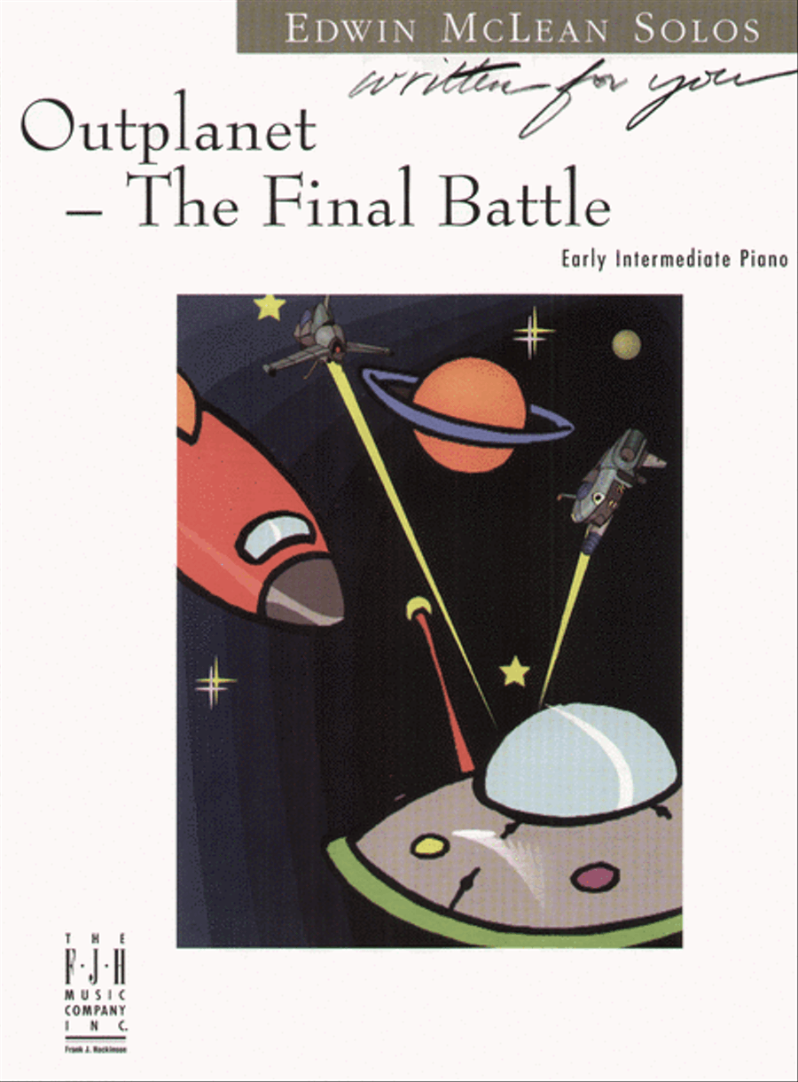 Outplanet - The Final Battle Piano Solo scores gallery preview page 2