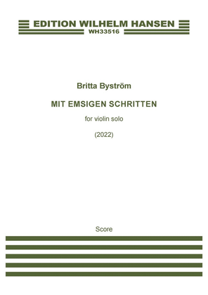 Book cover for Mit Emsigen Schritten