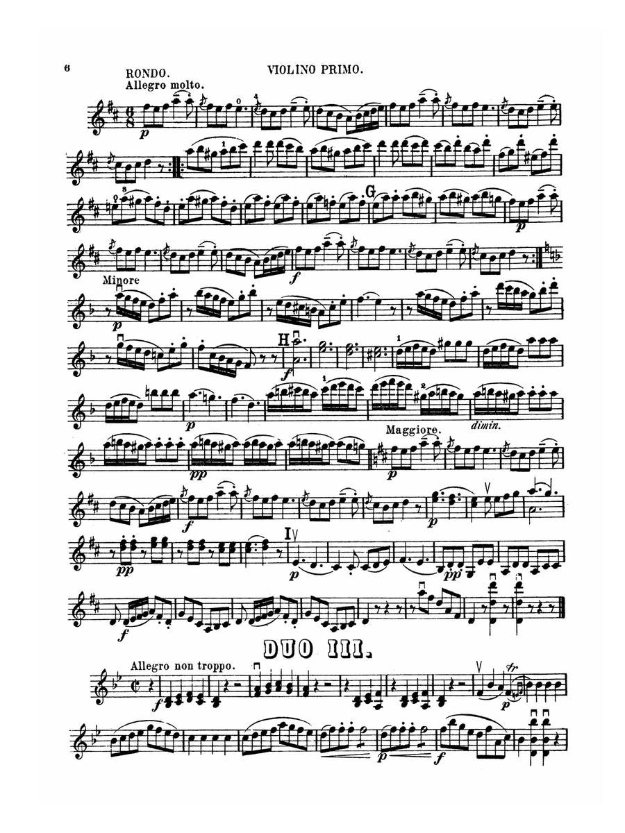 Pleyel: Six Easy Duets, Op. 59
