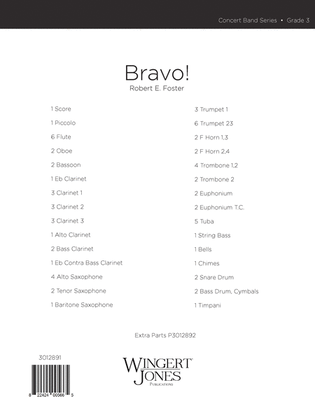 Bravo - Full Score