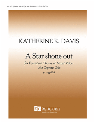 Book cover for A Star Shone Out