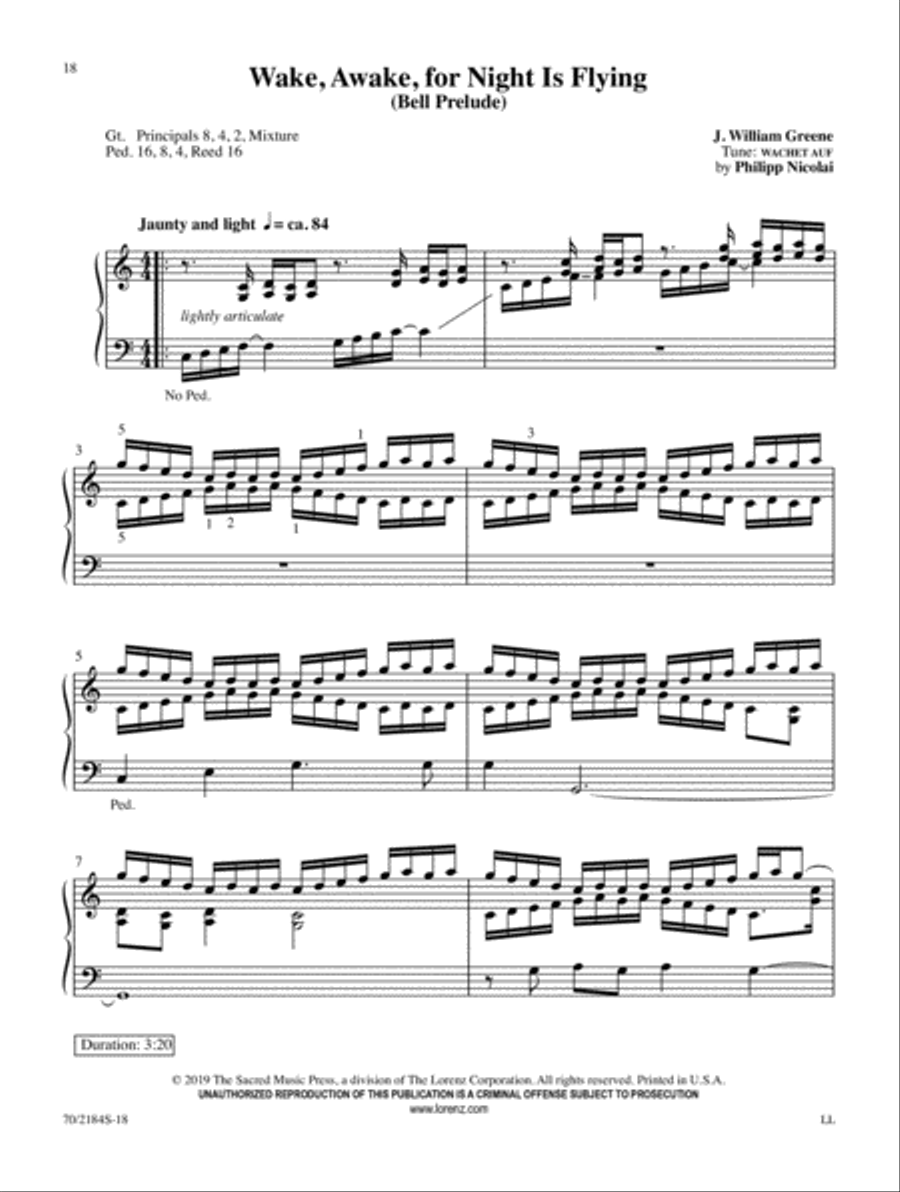 Simply Advent Organ Solo scores gallery preview page 9