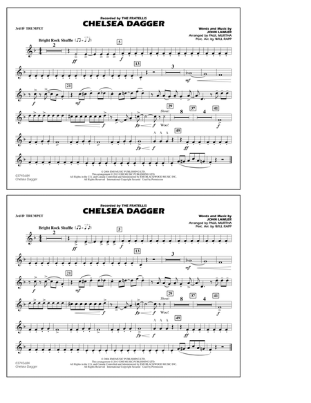 Chelsea Dagger - 3rd Bb Trumpet