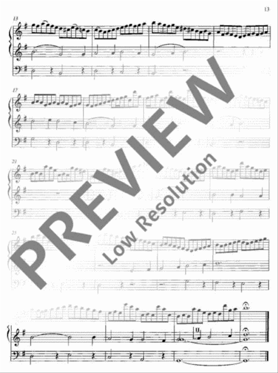 Six Organ Chorales Organ scores gallery preview page 14