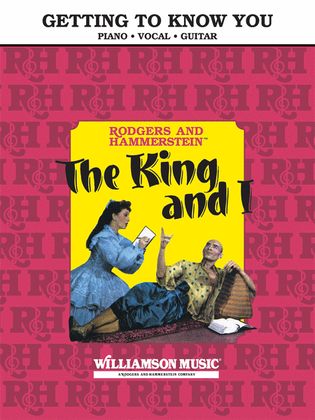 Book cover for Getting to Know You (From The King and I)