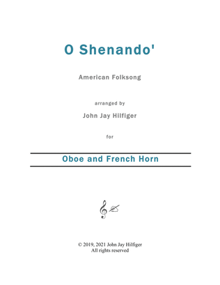 Shenandoah for Oboe and French Horn