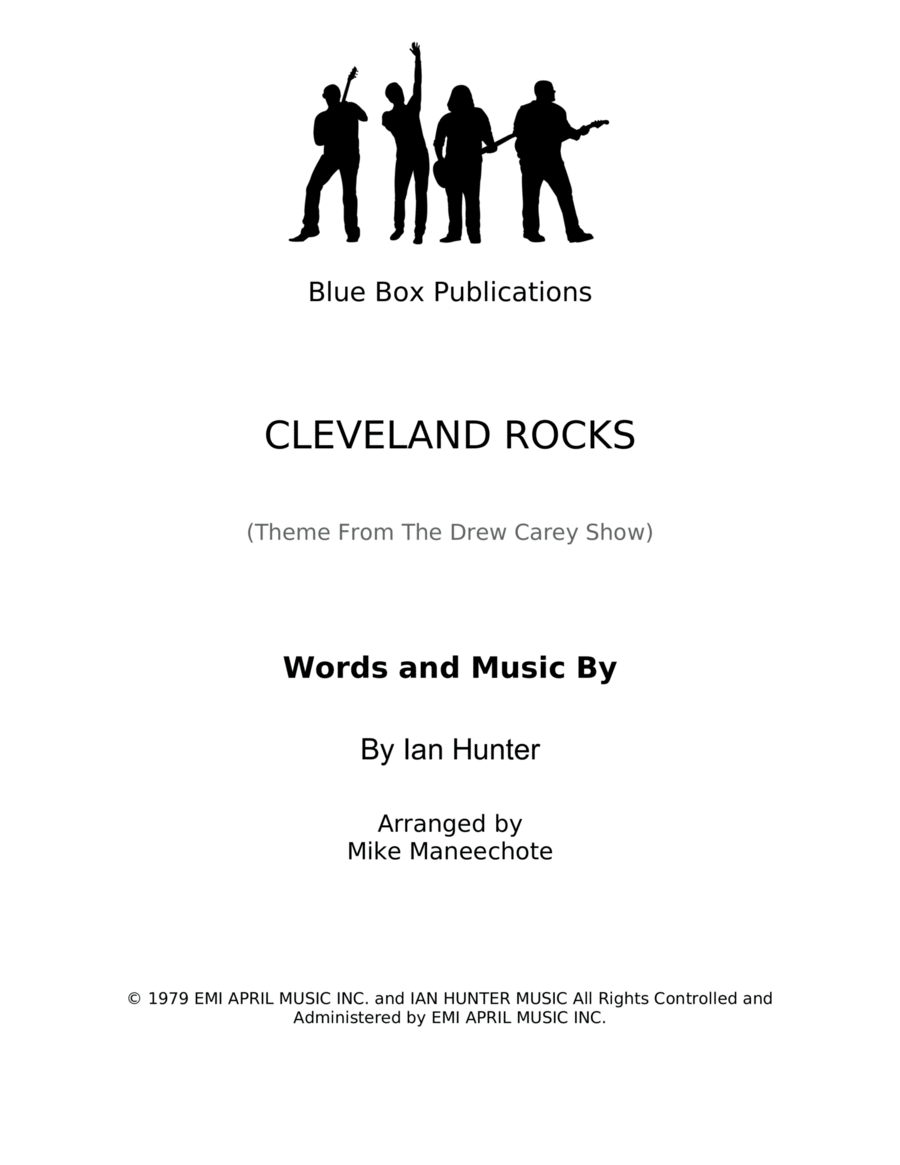 Cleveland Rocks Voice scores gallery preview page 1