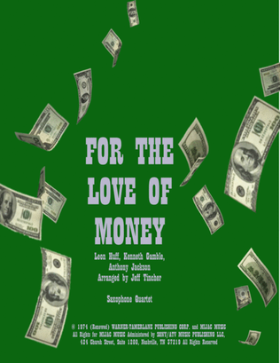 Book cover for For The Love Of Money