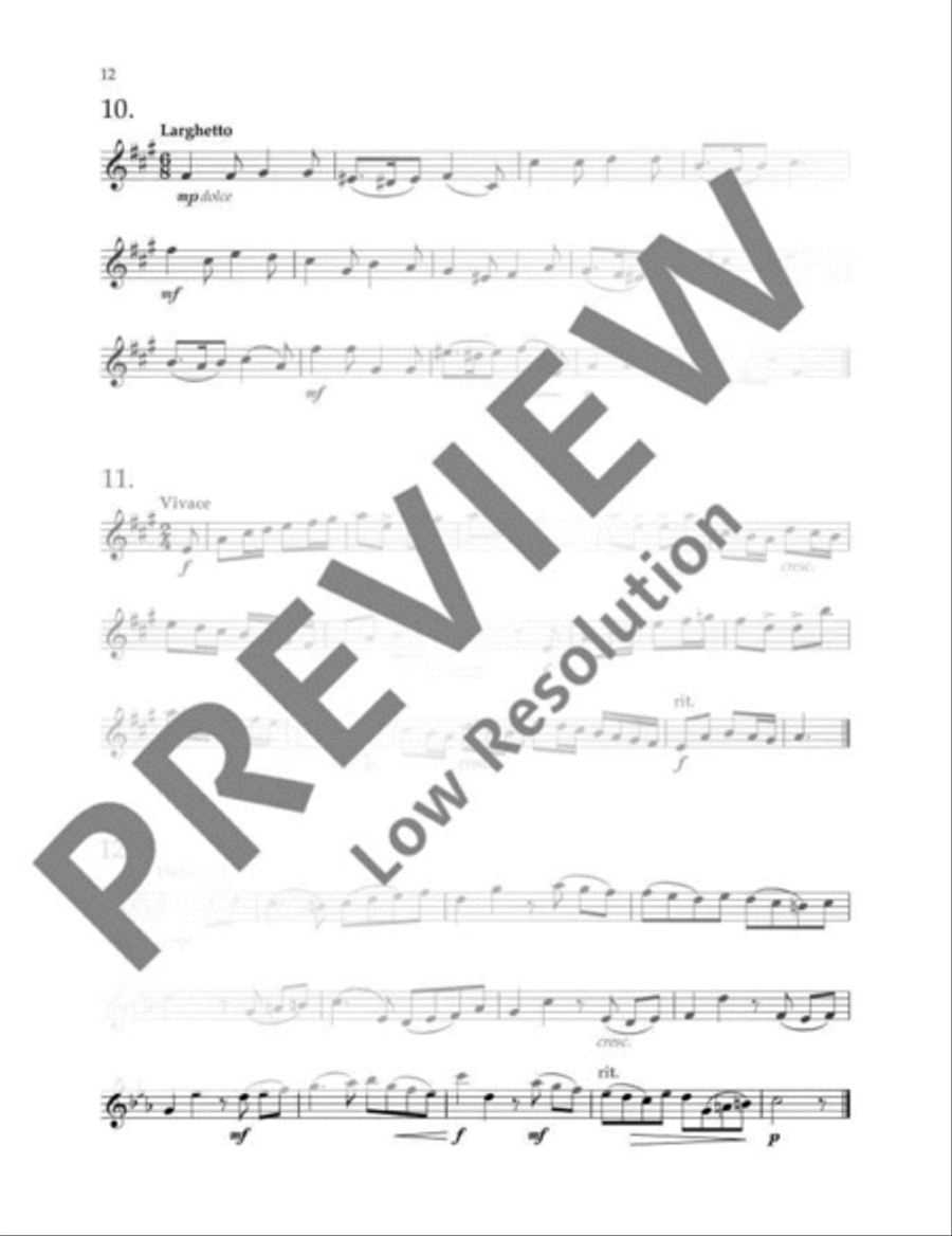 Oboe Sight-Reading 2 Oboe Solo scores gallery preview page 13