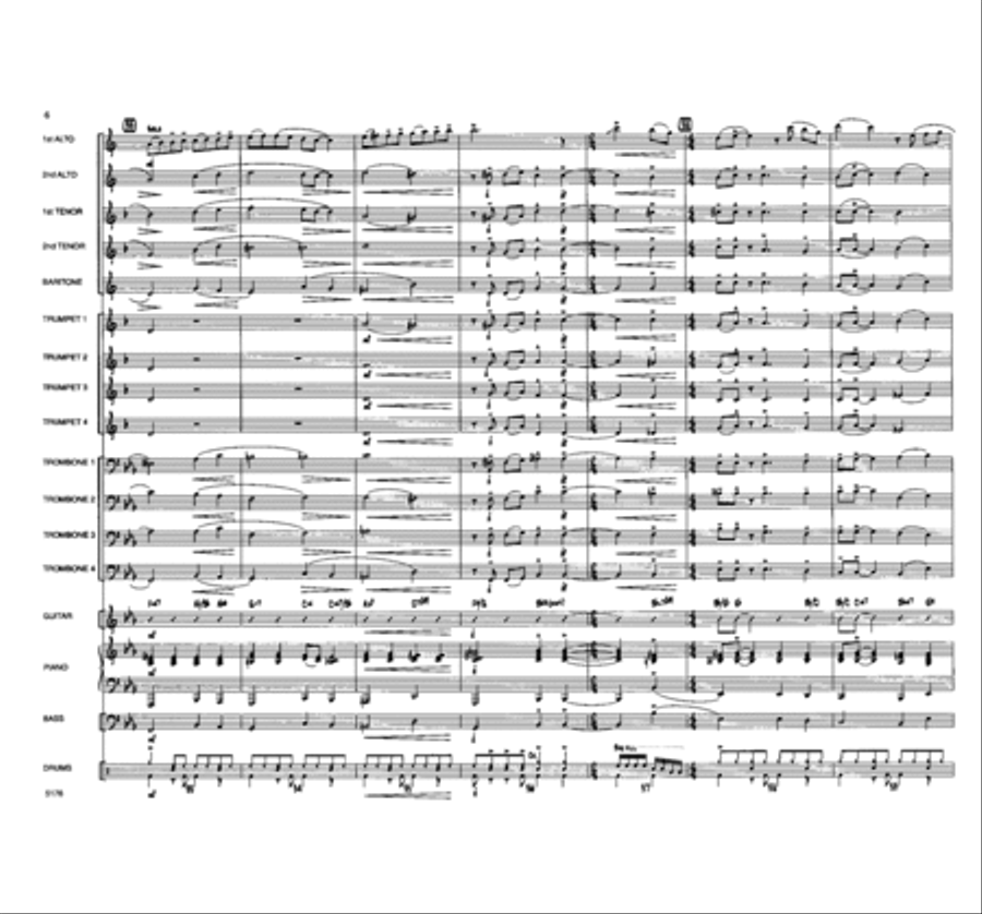 One Special Moment One Special Moment Jazz Ensemble scores gallery preview page 7