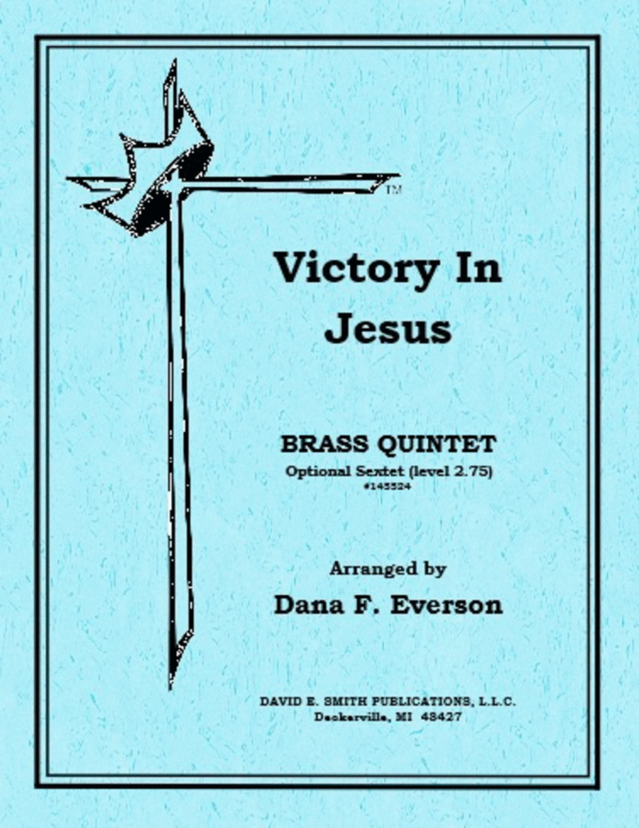 Victory In Jesus Victory In Jesus Brass Quintet scores gallery preview page 1