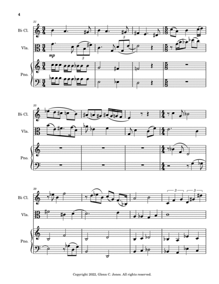 Suite for Clarinet, Viola and Piano image number null
