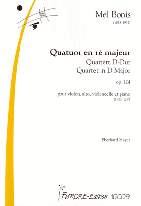 Book cover for Piano Quartet in D Major
