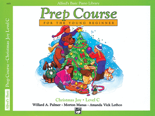 Book cover for Alfred's Basic Piano Prep Course Christmas Joy!, Book C