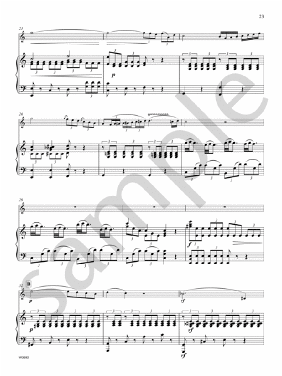 Concerto in E Major Trumpet Solo scores gallery preview page 8