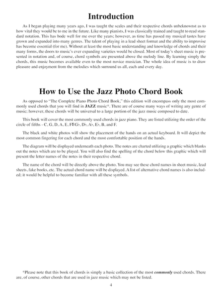 Jazz Piano Photo Chords