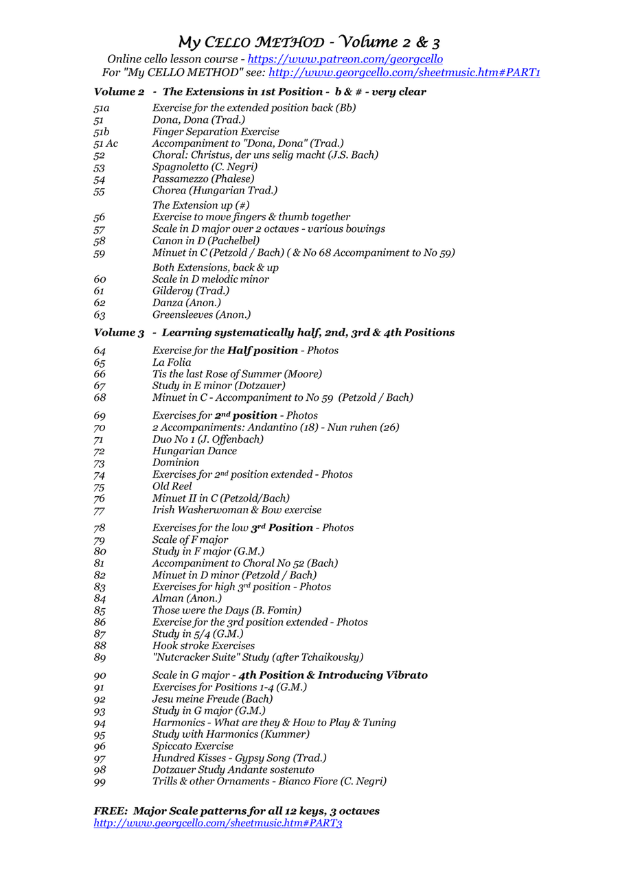 My CELLO METHOD - Volume 1 String Duet scores gallery preview page 3