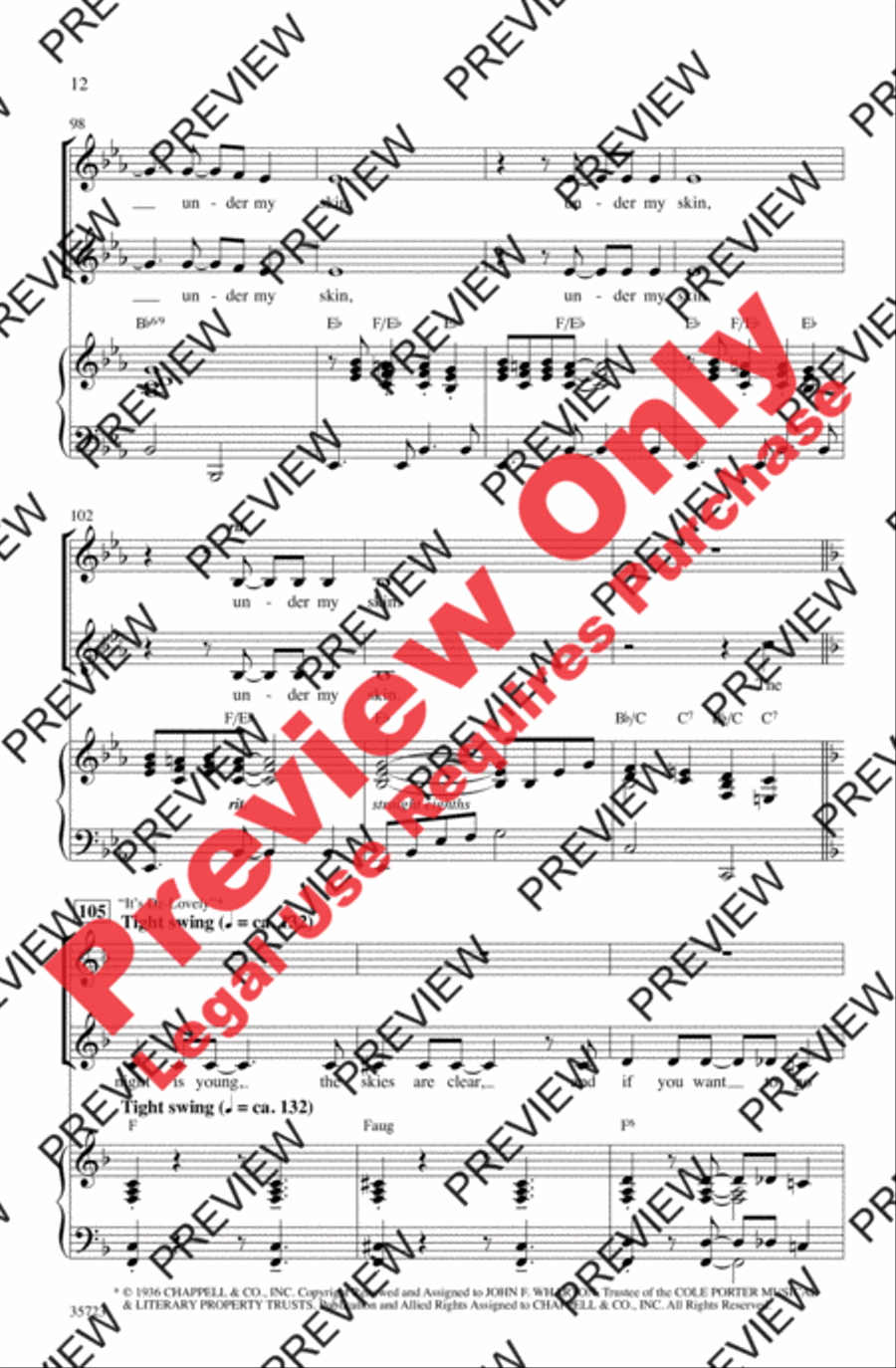 Let's Fall in Love Women's Choir scores gallery preview page 12