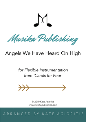 Book cover for Angels We Have Heard On High - Flexible Instrumentation