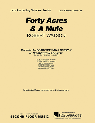 Book cover for Forty Acres and a Mule