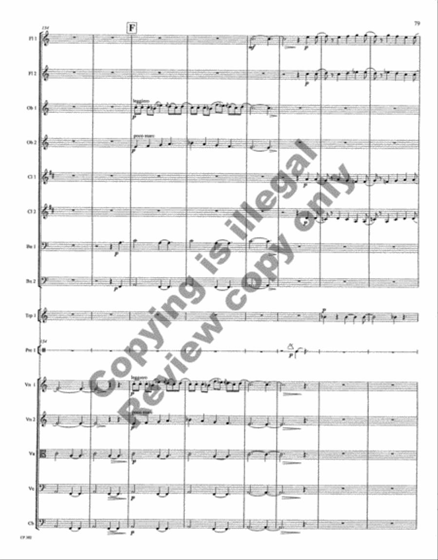 Symphony No. 1 Full Orchestra scores gallery preview page 81
