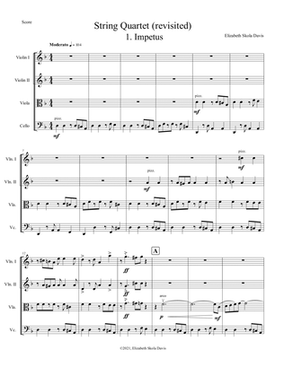 String Quartet (I. Impetus, II. Andante, III. Galop)