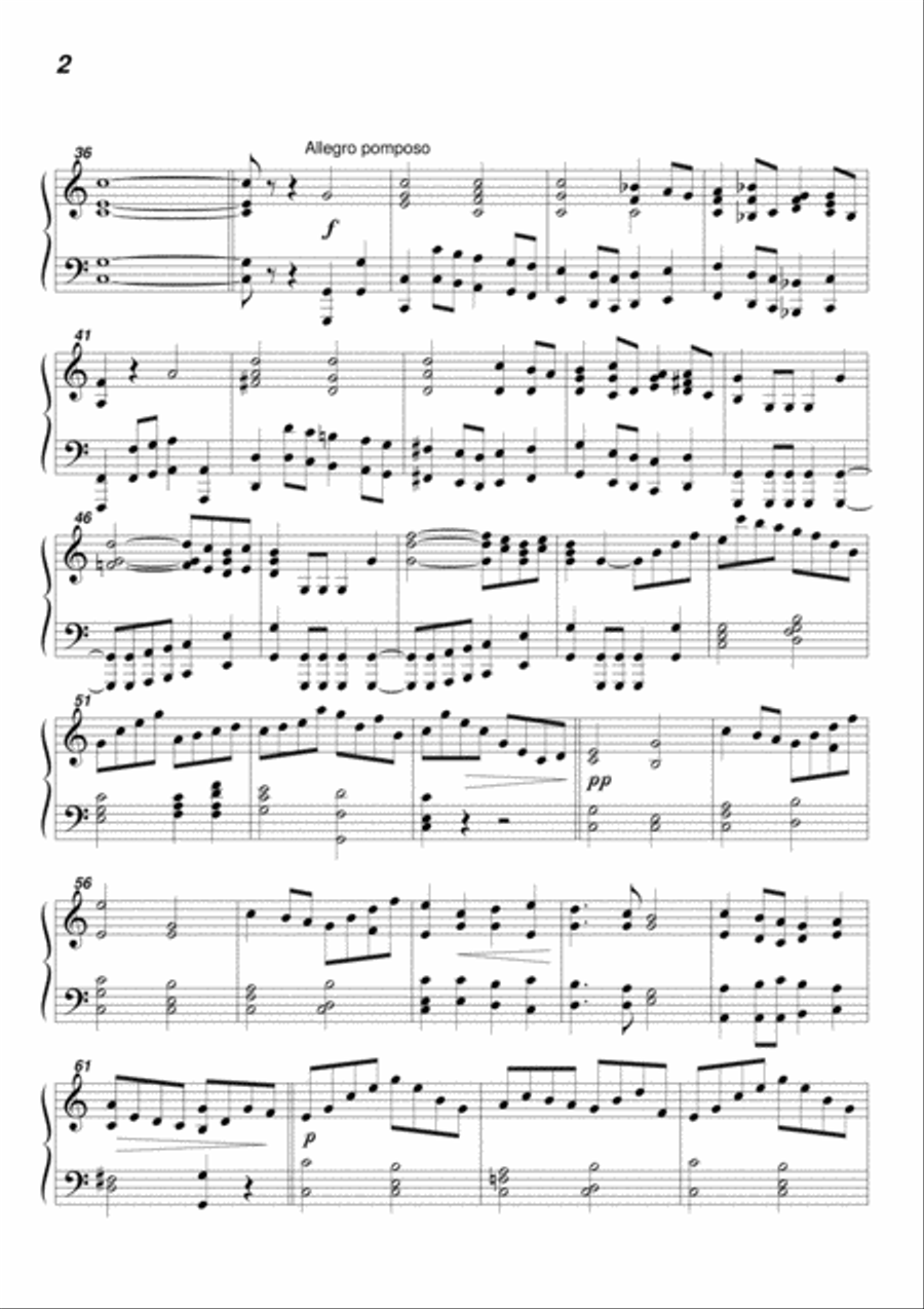 Gloria In Excelcis Organ scores gallery preview page 2