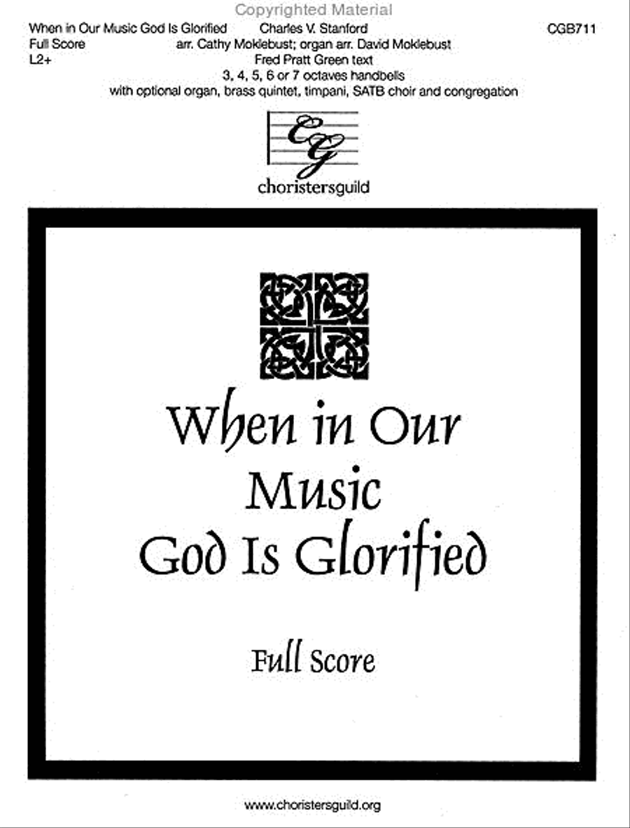 When in Our Music God Is Glorified Full Score Handbell Choir scores gallery preview page 2