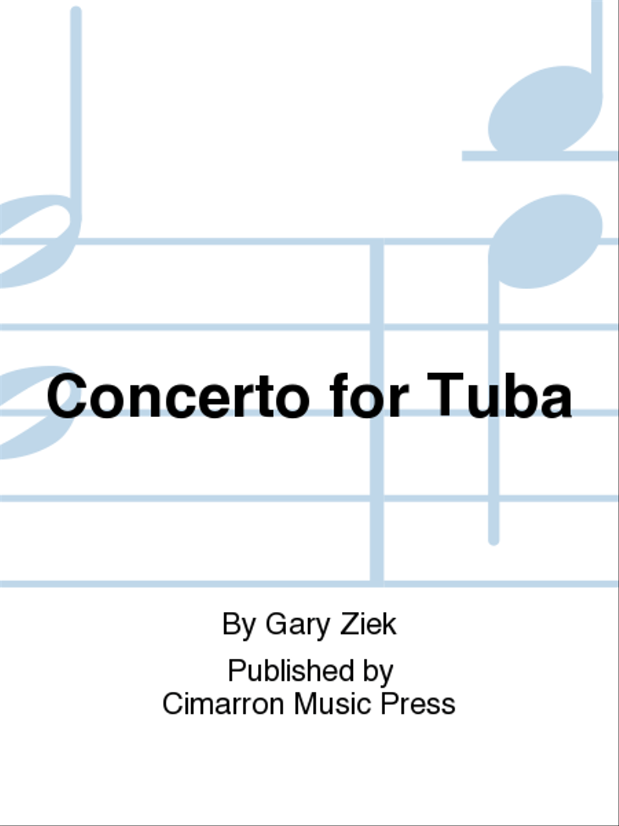 Concerto for Tuba Tuba scores gallery preview page 1