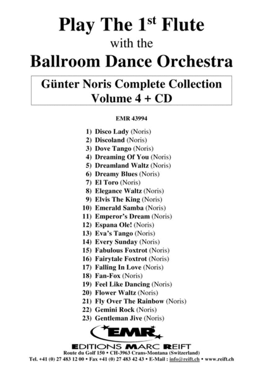Play The 1st Flute With The Ballroom Dance Orchestra Vol. 4 image number null