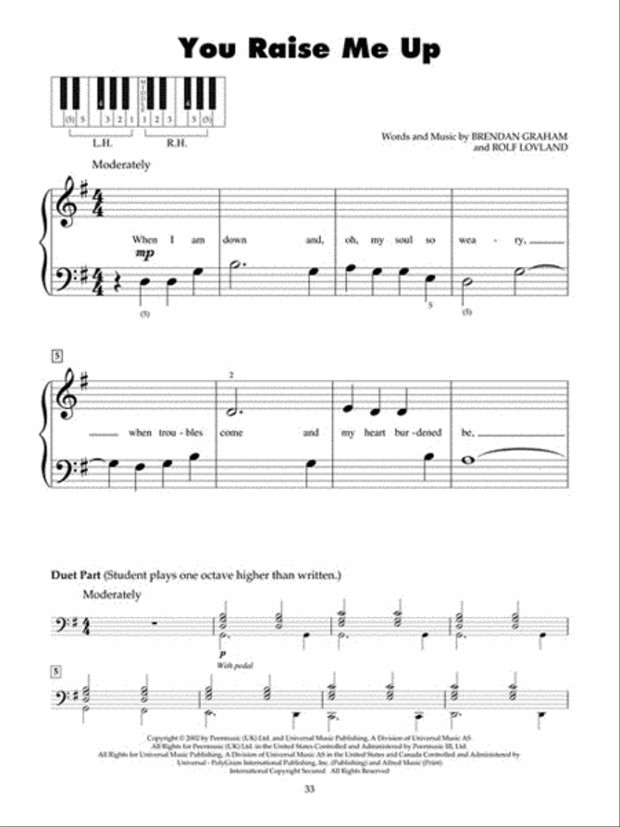Hallelujah and Other Songs of Inspiration Piano scores gallery preview page 4