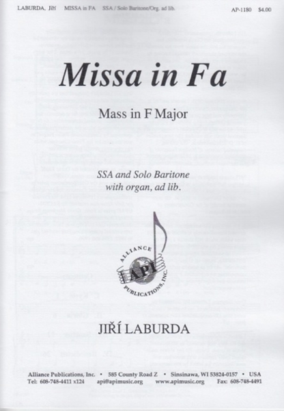 Missa in Fa (Mass in F Major) image number null