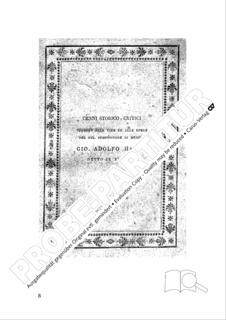 Hasse-Studien 8 Collection / Songbook scores gallery preview page 9