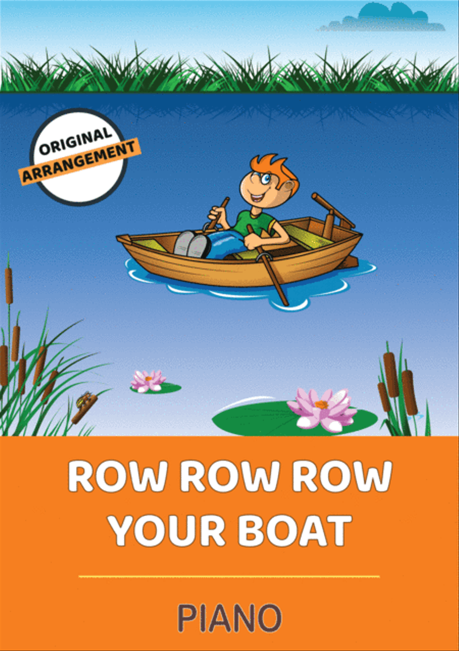 Row Row Row Your Boat Piano scores gallery preview page 1