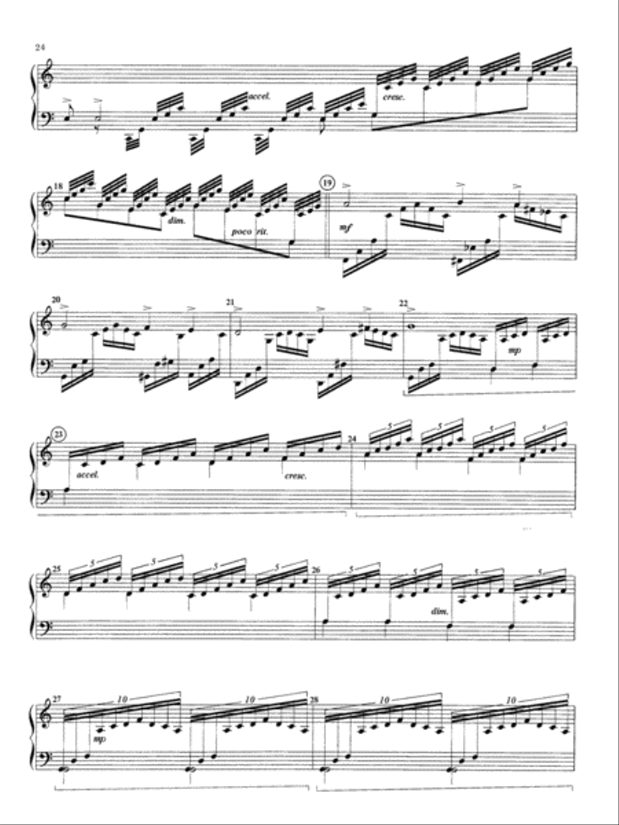 Concert Piano Solos Piano Solo scores gallery preview page 4