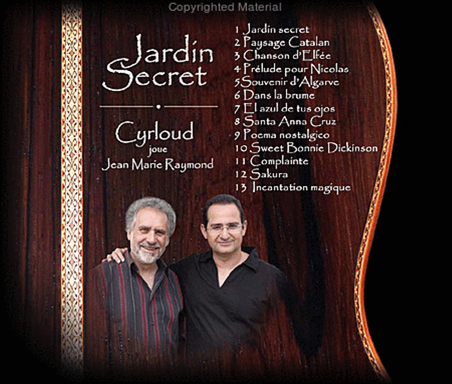 CYRLOUD / Jardin Secret (compositions de J.M. Raymond) CD scores gallery preview page 2