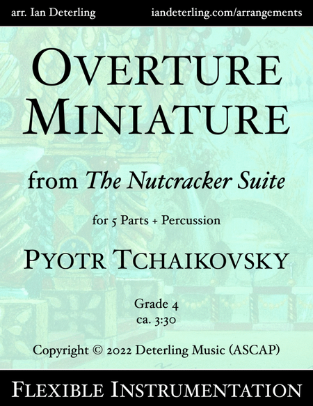 Overture Miniature from "The Nutcracker Suite" (flexible instrumentation) image number null