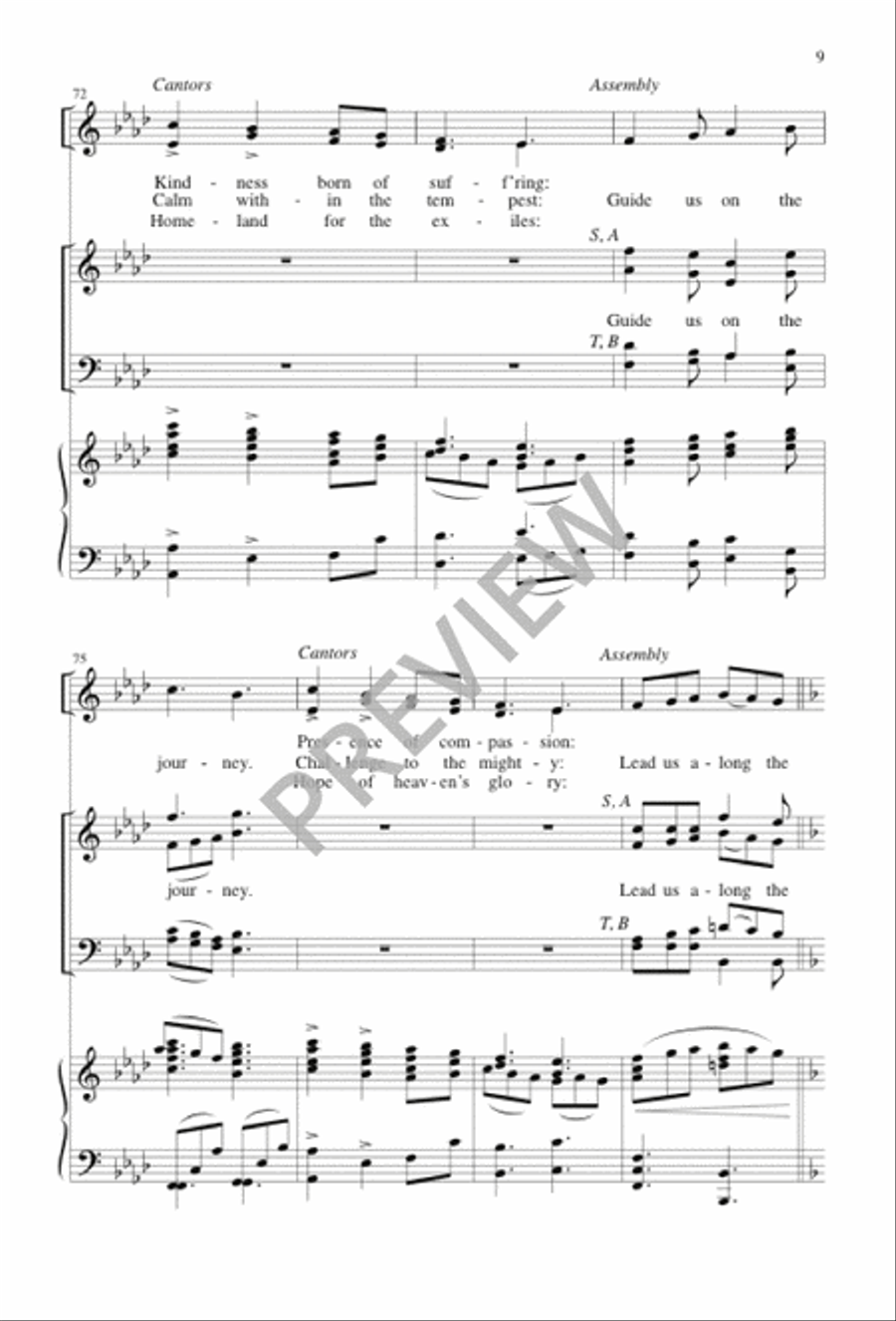 To the Ends of the Earth To the Ends of the Earth 4-Part scores gallery preview page 9