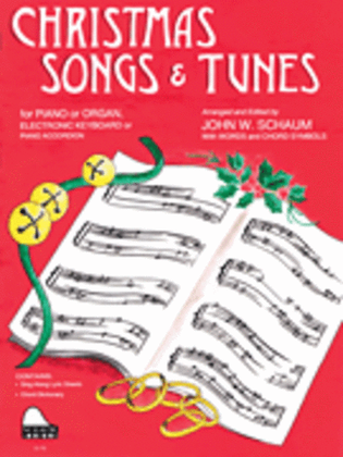 Book cover for Christmas Songs and Tunes