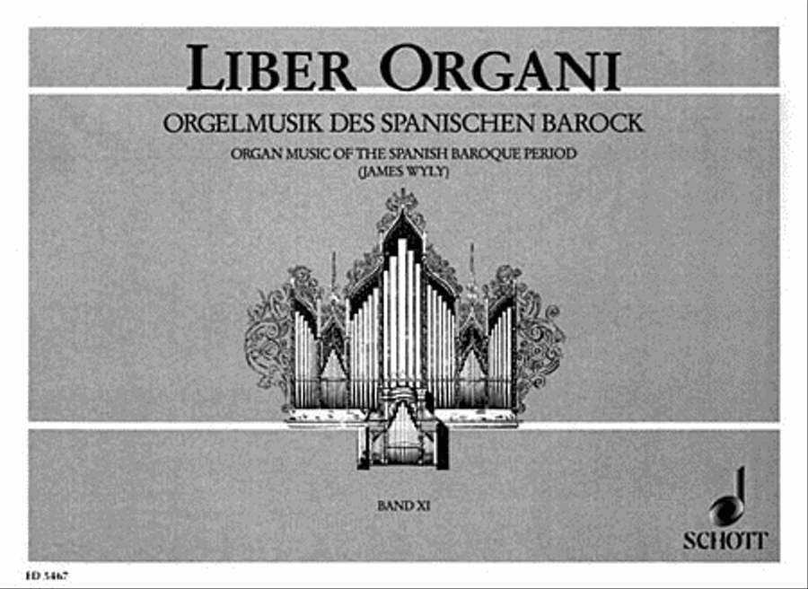 Book cover for Liber Organi V.11 Spanish Baroque