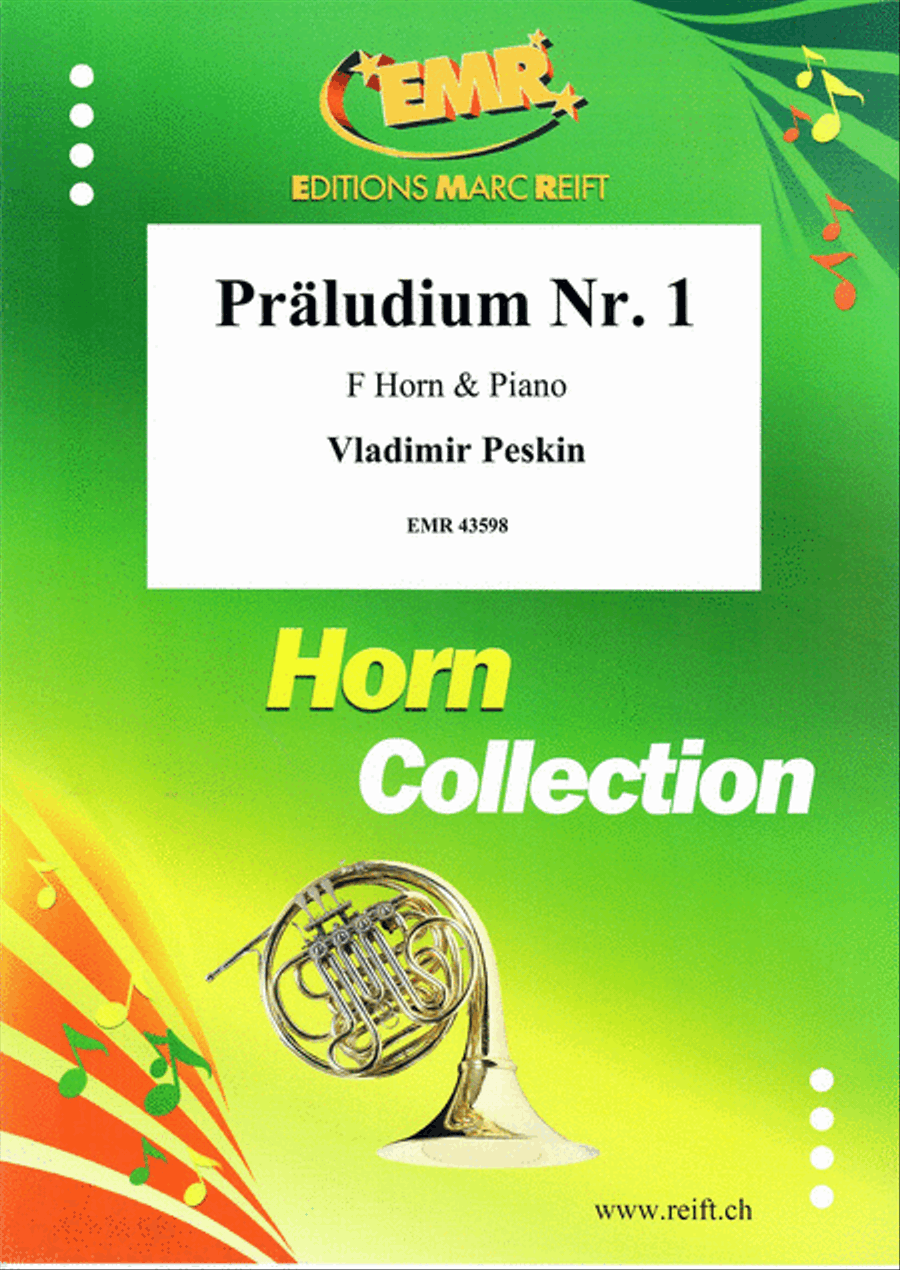 Praludium No. 1 Horn scores gallery preview page 1